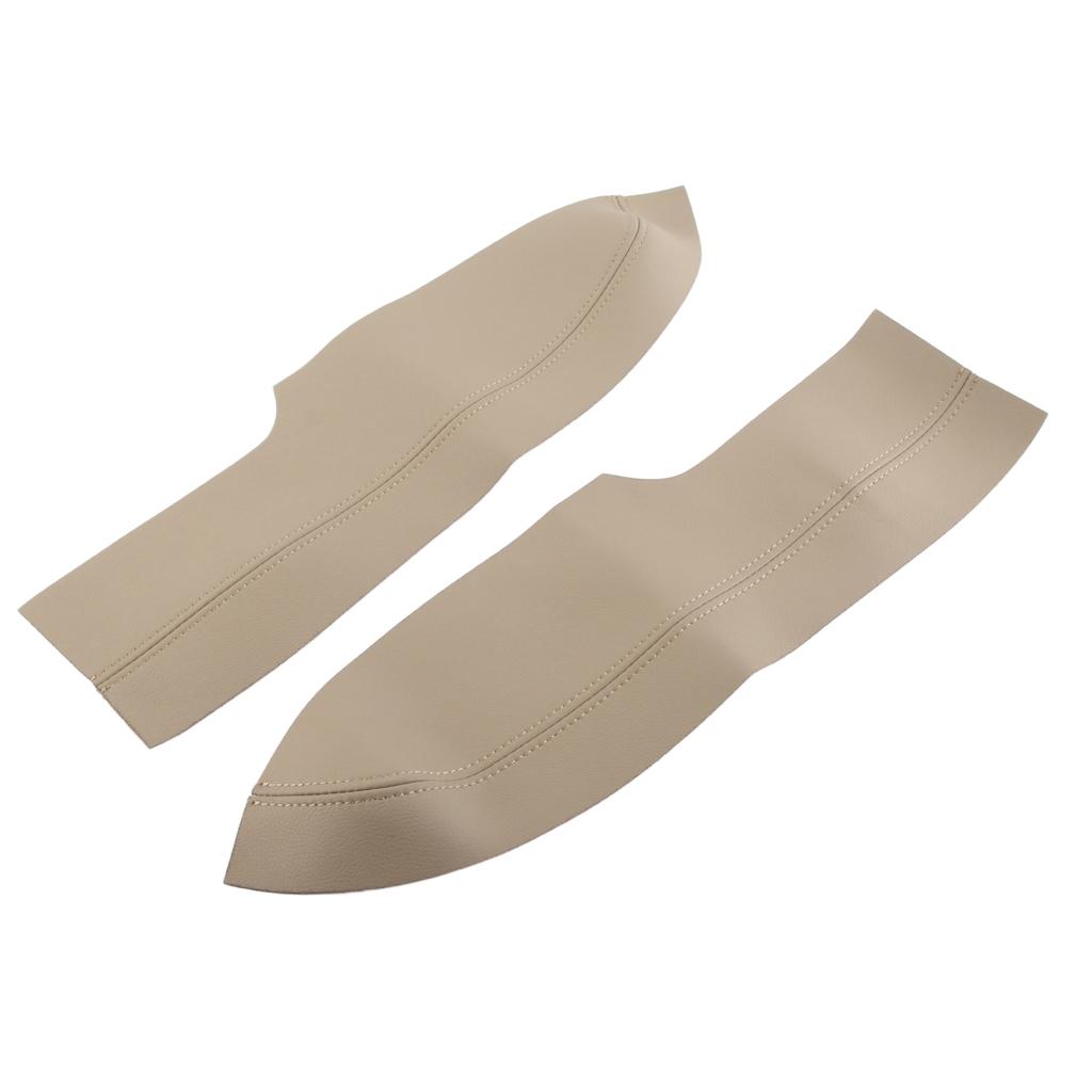 2 Teile/satz Mikrofaser Leder Front Tür Panel Armlehne Abdeckung Protector Kratzfest Ersatz für