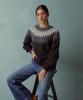 Brooks Brothers [Women'S] Alpaca Hairy Pattern Sweater (Grey) (Bbwrwff403)