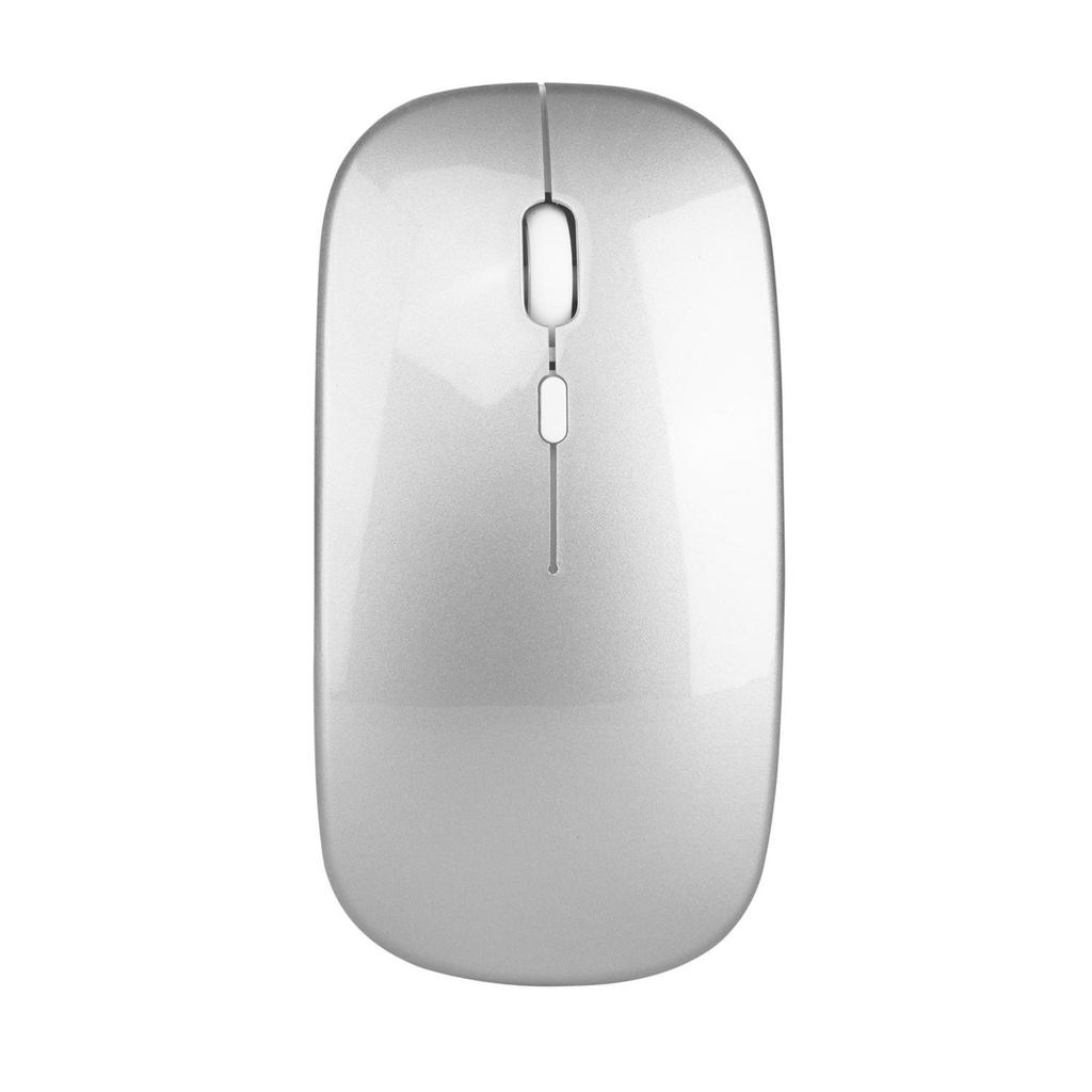 Wireless Rechargeable Mouse for Laptop Computer PC Slim Mini Noiseless Cordless Mouse 2.4G Mice for Home/Office