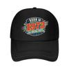 Vintage Legend Born In  Mesh Baseball Cap Polyester Forward Observations Hat Adjustable Golf Hat Summer