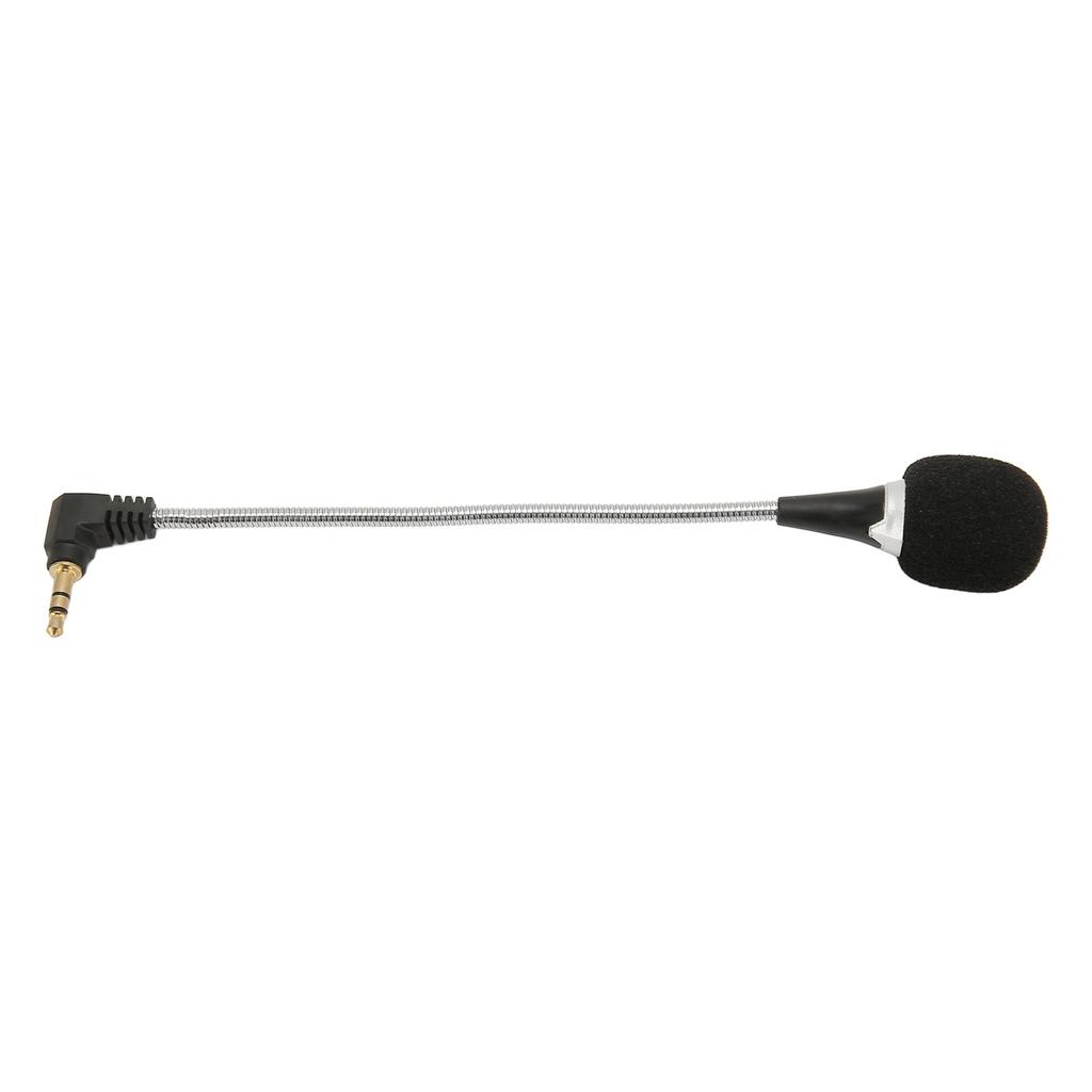 Mini Condenser Microphone Noise Reduction Professional Flexible Gooseneck Microphone for Laptop Computer