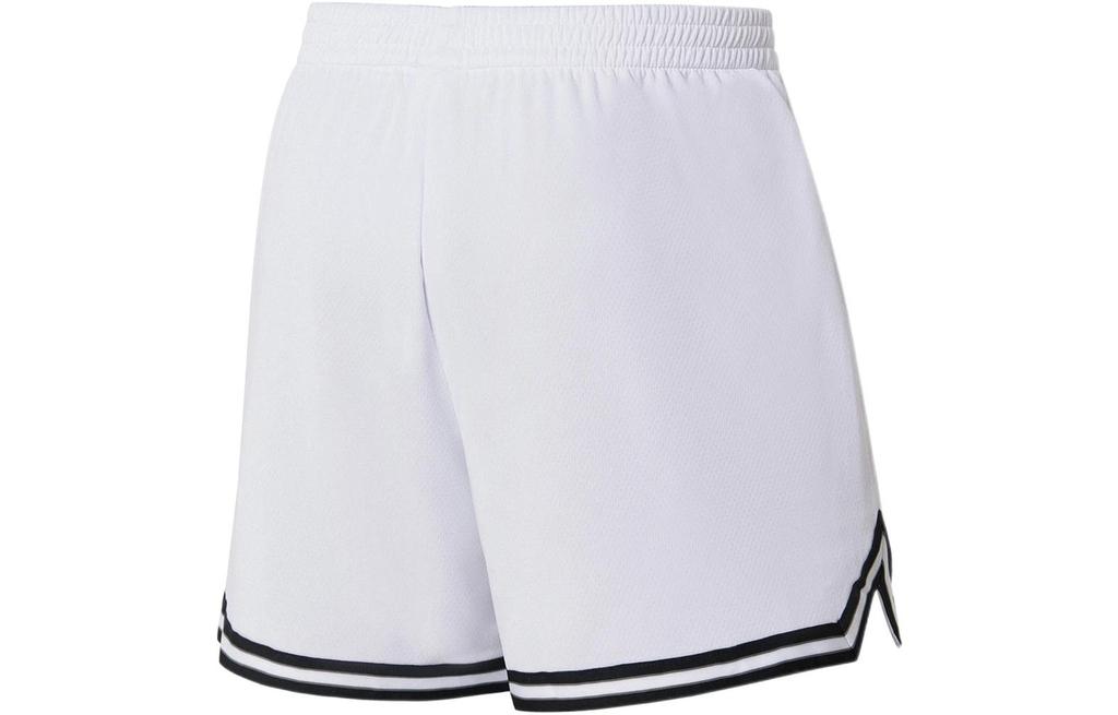 Li Ning CBA Basketball Shorts Men's White AAPS143-1