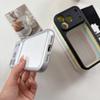 Shockproof Bumper Clear Candy Color Large Window Case For iPhone 17 16 15 14 13 12 11 Pro Max Plus Transparent Acrylic Cover