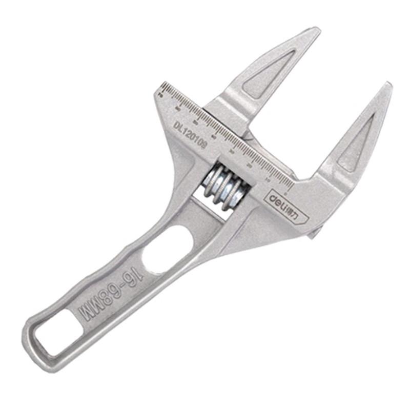 Deli Aluminum Alloy Adjustable Wrench DL120109