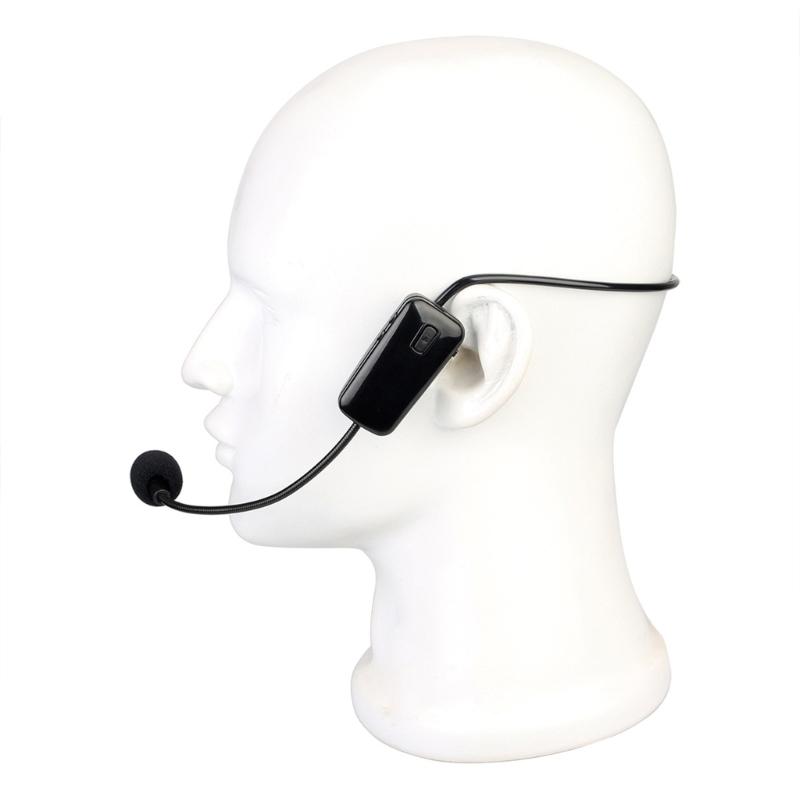 FM Wireless Microphone Headset For Loudspeaker Teaching Sales Promotion Meetings Guide Portable Radio Microphone