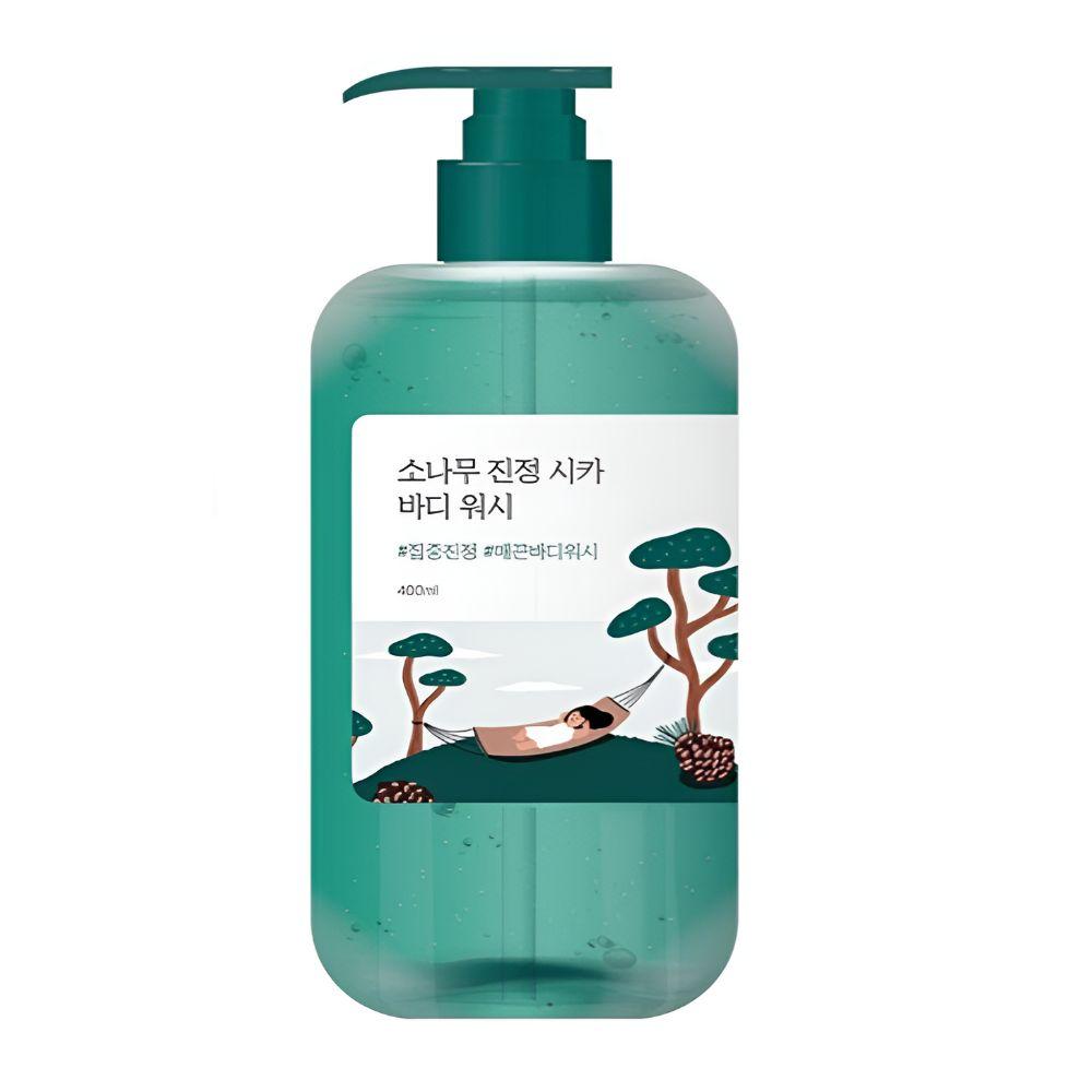 Round Lab Pine Cica Body Wash Soothing & Hydrating Sensitive Skin Cleanser 400ml