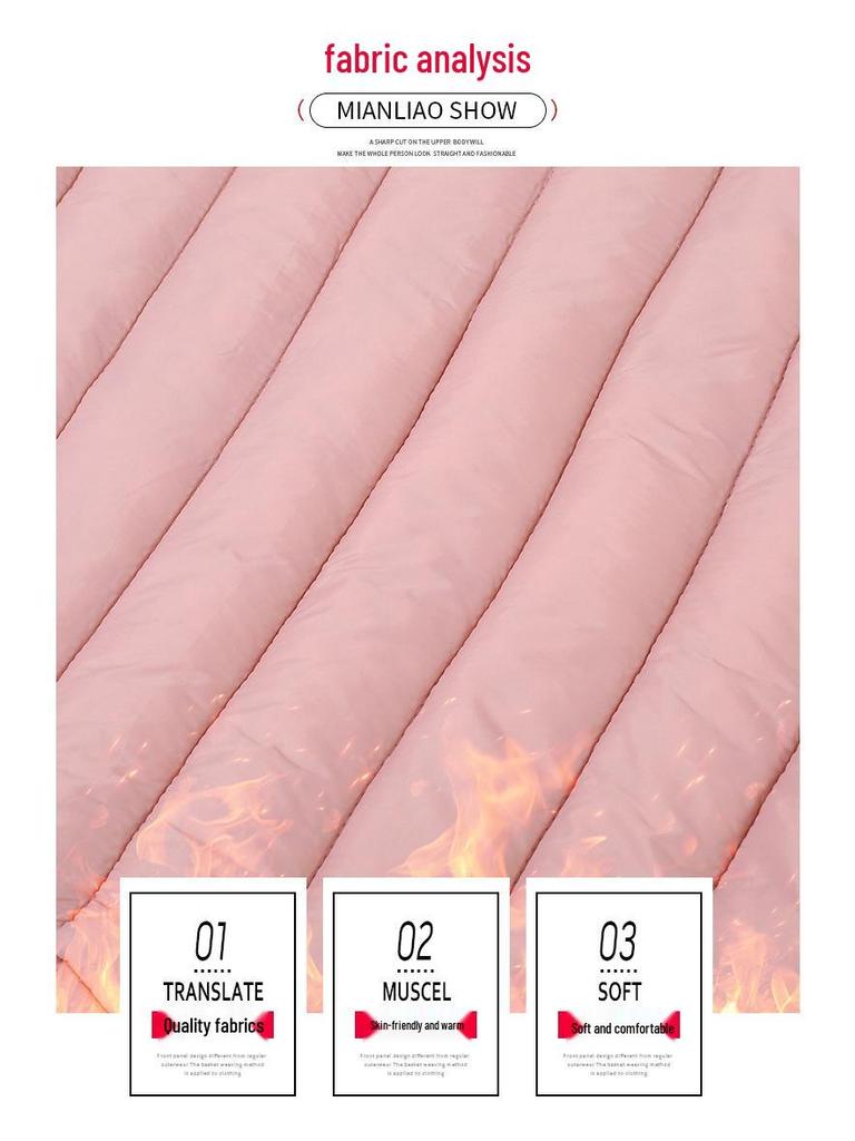 Women's Quilted Cotton-Padded Coat, 2024 Fall/Winter New Style, Loose Fit, Plus Size for Middle-Aged Moms.