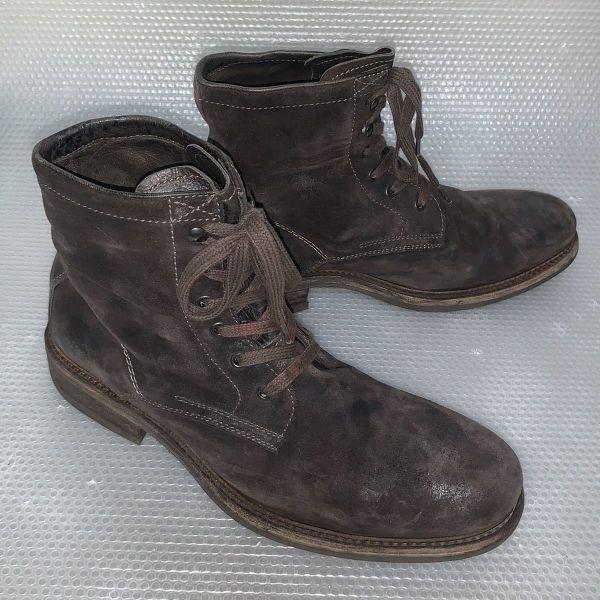 Vintage England Dainite Sohle Arbeitsstiefel Dunkelbraun 27.0-28.0(GEBRAUCHT)