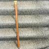 Brass Handle Compass Walking Stick, 91.44 Cm Gift for Gentleman's