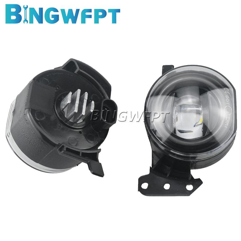 NEW Fog Lights For BMW E60 E90 E63 E46 323i 325i 525i Headlight Headlights Fog Light LED Fog Lamps Lens Foglights Accessories