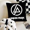 LLinkinSParkS Cartoon Pillow Case Fashion Square Pillowcase Bedroom Sofa Room Ins Decoration Leisure