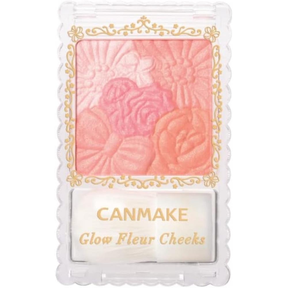 

Canmake Glow Fleur Cheeks 01 Peach Fleur 6,3 г, одиночный товар 01 Peach Fleur