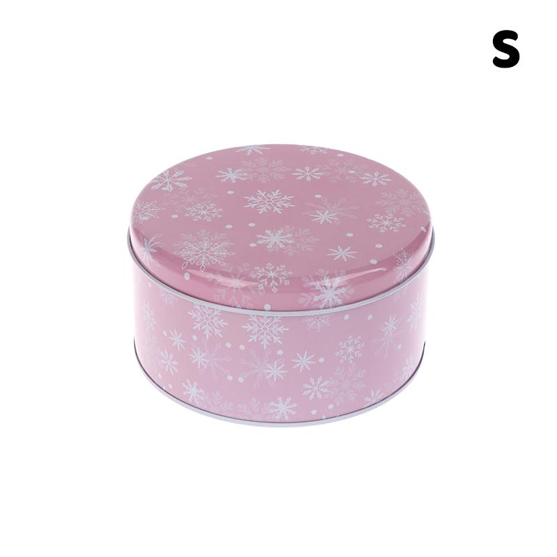 

Круглая Рождественская Подарочная Конфетница Милый Дед Мороз Контейнеры для Хранения Печенья Жестяная Металлическая Банка для Праздника Рождества Счастливого Нового Года