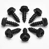 Boao 50 Pieces License Plate Screws Frame Screws License Plate Fasteners For Fastening, Frames And Covers