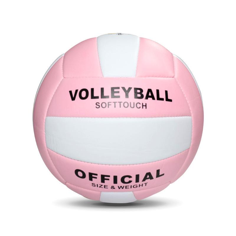 PVC Machine-Sewn Soft Volleyball for Junior High Students - Competition & Beach Training Volleyball