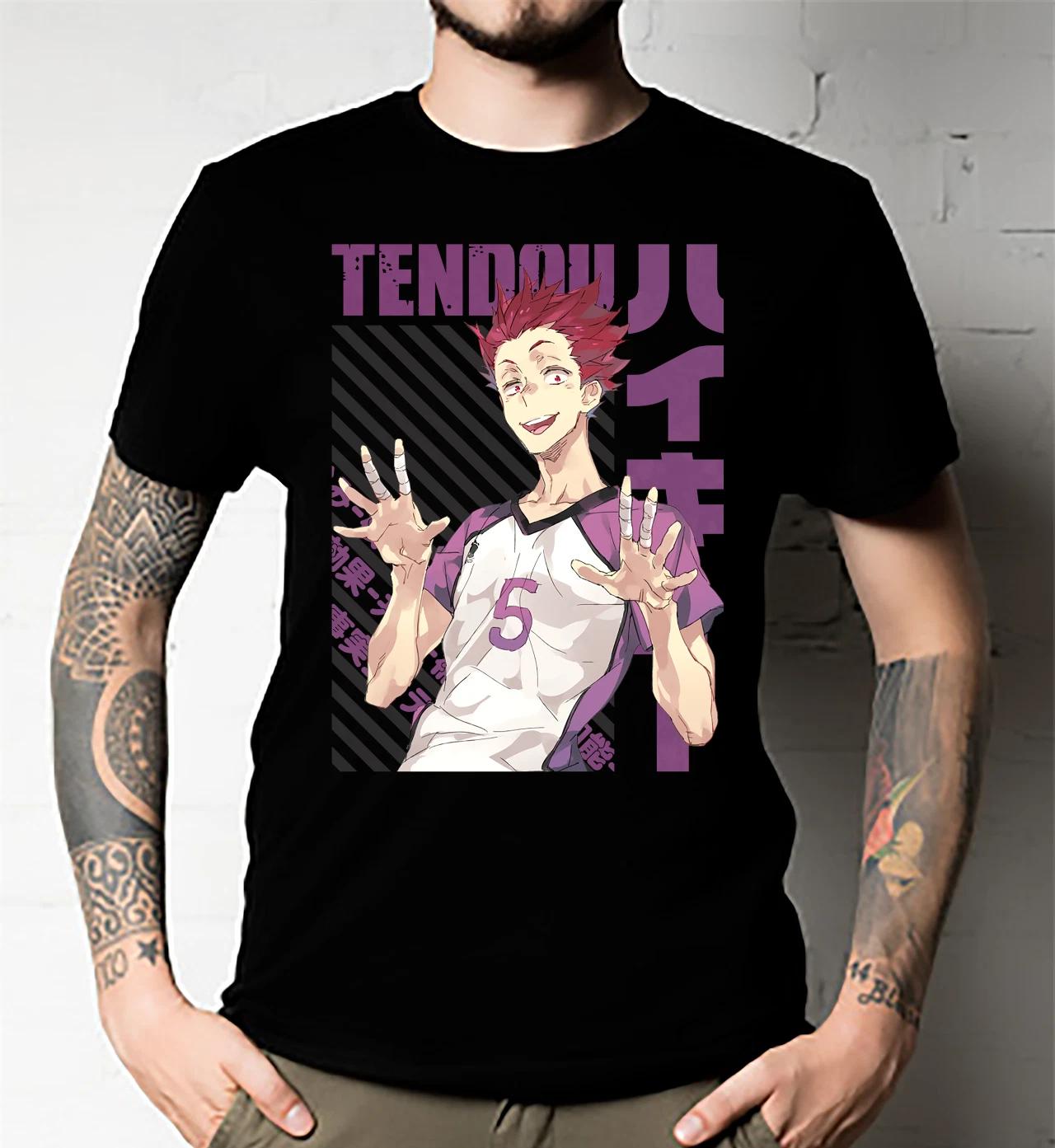 Мужские и женские футболки Haikyuu!! - Сатори Тэндо Тэндо Основной S