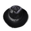 2024 Halloween Nuovo Cappello Teschio Cappello da Cowboy dell'Europa Occidentale Cappello da Baseball Falciatore Triste Cappello Teschio Fatto a Mano Cappelli da Festa