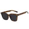 Orange Square Vintage Sunglasses Women Designer Retro Rivet UV400 Protection Small Frame Fashion Sun Glasses
