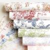 Retro Wrapping Paper Romantic Flower Wrapping Paper Kraft Gift Paper Florist Bouquet Packaging Material For Gift Wrapping Pack