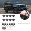 Auto Dach Schraube Zug Schnalle Kit Zubehör Passend für Jeep Wrangler JK JL 20072018 2 Türer