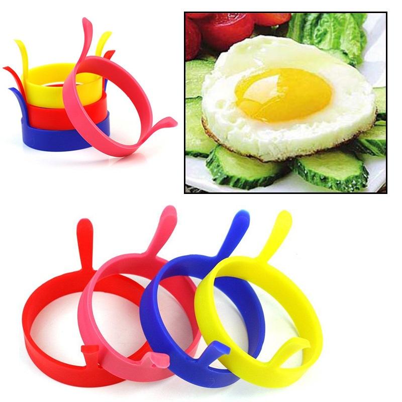 Buy Silicone Ring Omelette Fried Egg Shaper Eggs Mould For Cooking
