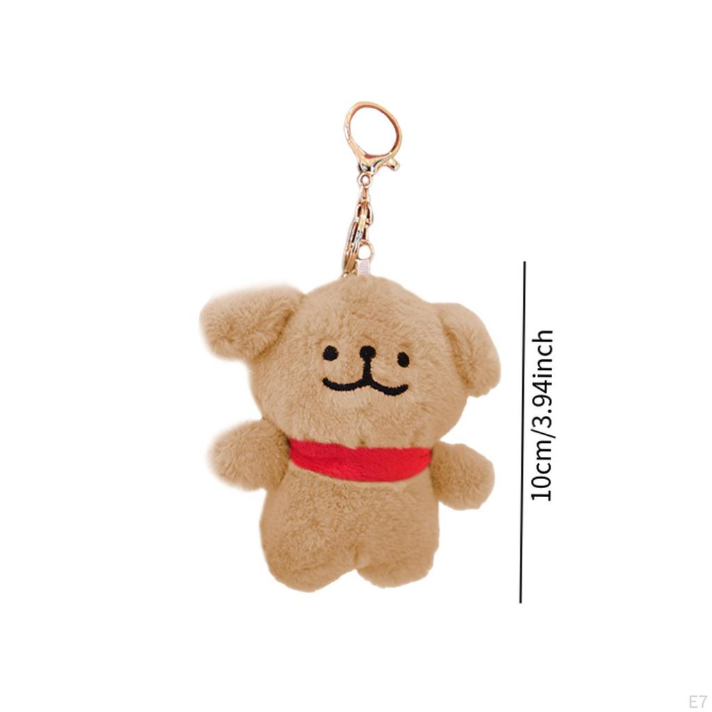 Plush Doll Pendant Lightweight Character Ornament for Kids Adults Gifts Idea pink heart