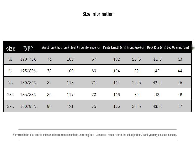 Men's Wool-Blend Loose Wide-Leg Casual Pants