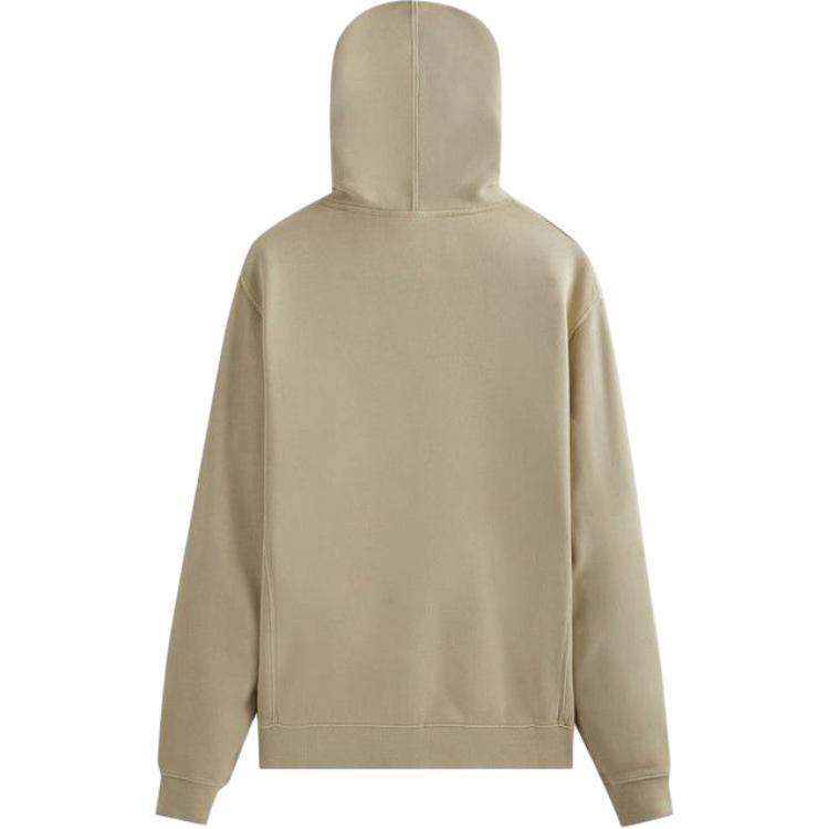 Kith Williams V Zip Up Hoodie Waffle Men Tops Cream KHM030622-102