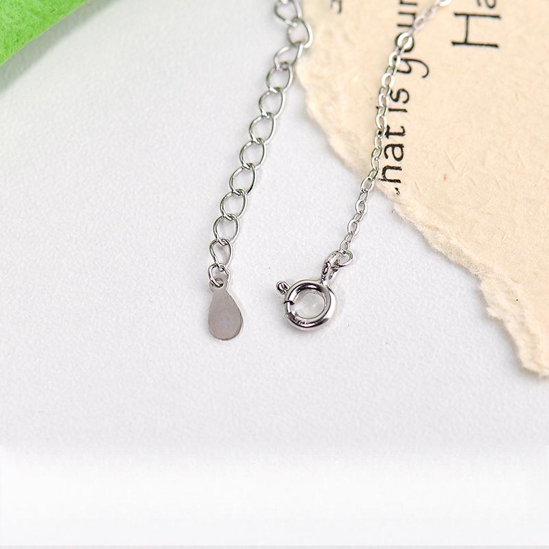 Spring Sweet Flowers Necklace with Diamonds and Hollow Floral Collarbone Chains Fresh Decoration