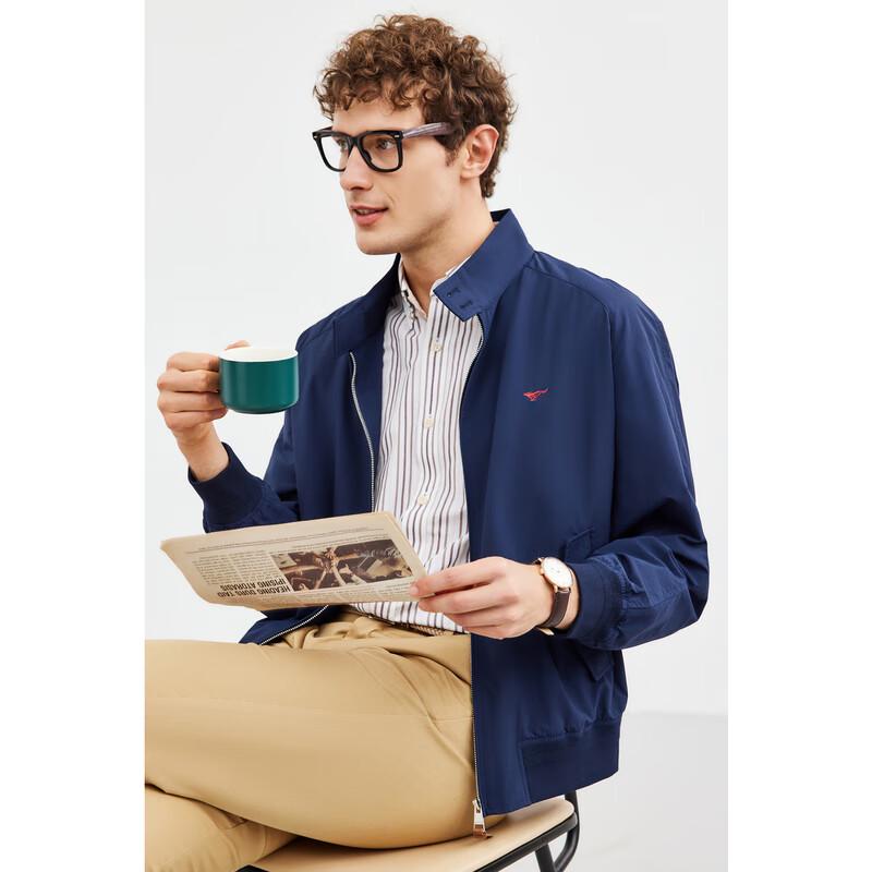 Qipilang Men's Commuter Stand-Up Collar Jacket