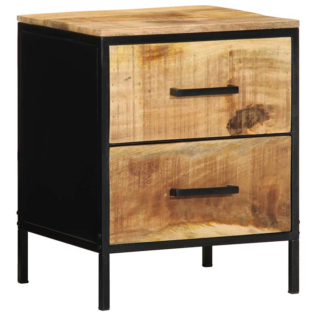 Nightstand Set 2 pcs Brown and Black 40 x 35 x 50 cm