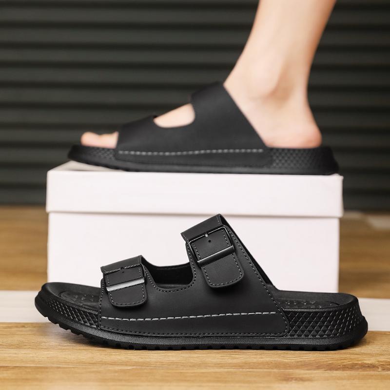 Men's Casual New Breathable Summer Fashion Slippers Anti Slip Anti Odor Soft Bottom Wear-resistant Beach Teenagers Sports Sandal