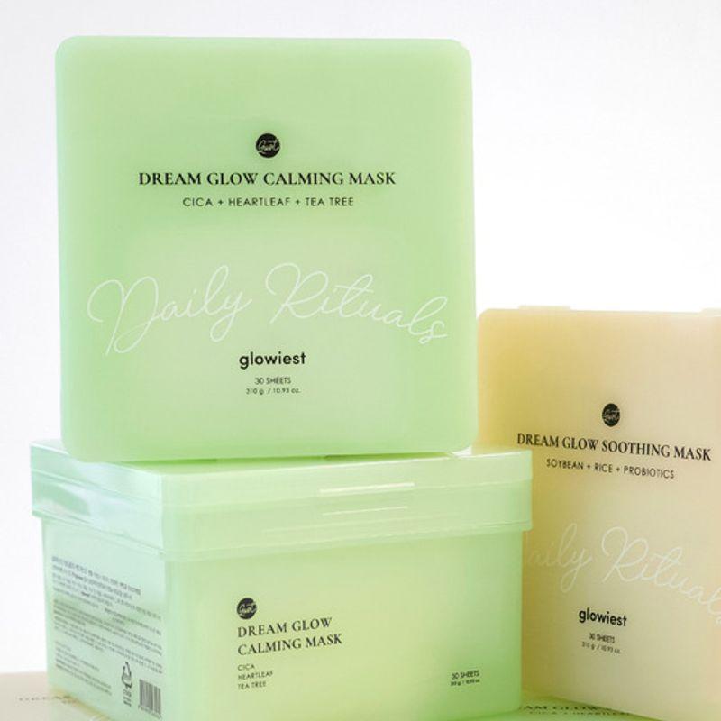 The glowiest Dream Glow Beauty Mask Calming