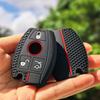 3 Buttons Silicone Car Key Case Cover for Mercedes Benz A B C E Class GLS GLA GLK GLC CLS CLA AMG W204 W205 W212 W463 W176 Fob