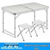 Portable Aluminum Alloy Folding Table and Chair Set for Outdoor Camping and Street Stalls