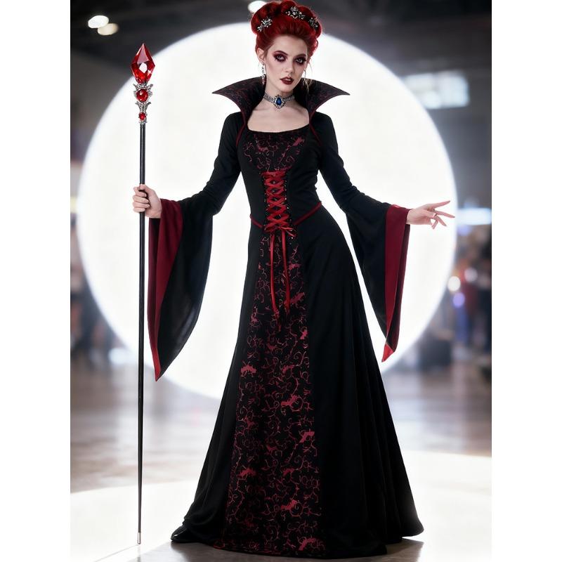 Halloween Pánský Upír na Pódium, Kostým Démonické Čarodějnice Cosplay Kostým