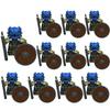 11pcs Medieval Dragon Knights Heavy Armor Bricks Assemble Action Figures Accessories Model