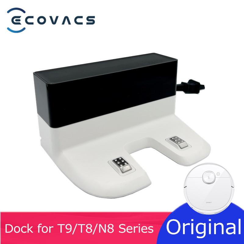 Nuova Stazione di Ricarica Originale ECOVACS CH1833 Bianca per Aspirapolvere Robot Deebot T8 T9 N8 Pro N8+ T9+ Ricambi