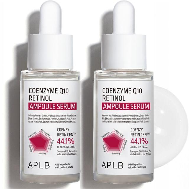 APLB - Coenzyme Q10 Retinol Ampoule Serum Set 40ml x 2 pcs