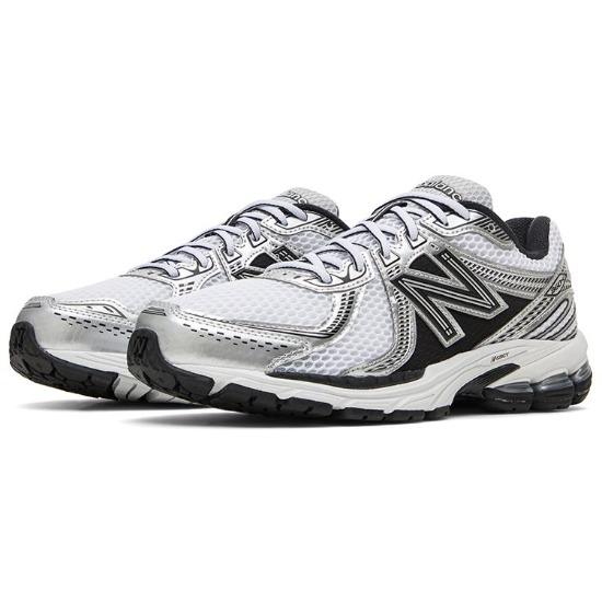 New Balance 860v2 Silver Black Unisex Sneakers ML860XD