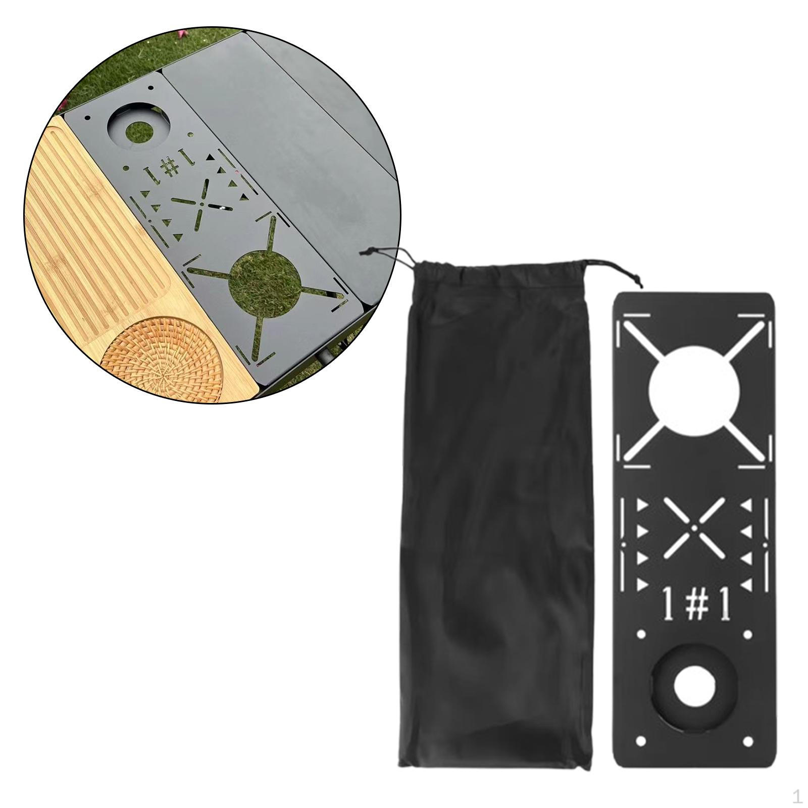 

Igt Кемпинговый столик, удобный для переноски, верхний блок для рыбалки во дворе Single Unit Board