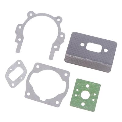 Juego de 5 juntas para carburador, tubo de admisión, silenciador, motor, cortadora de césped a gasolina, accesorios de bricolaje, 40-5