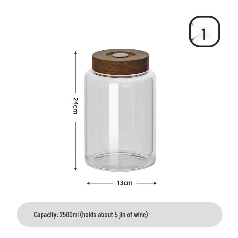Food Grade Automatic Home Fermentation Jar 2500ml