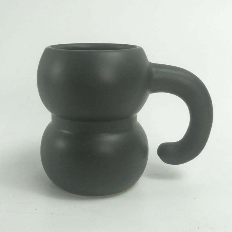 Alien Ceramic Mug Creative Office Water Cup Modern Style Home Breakfast Beverage Gifts Couples Afternoon Tea Latte Coffee Cup