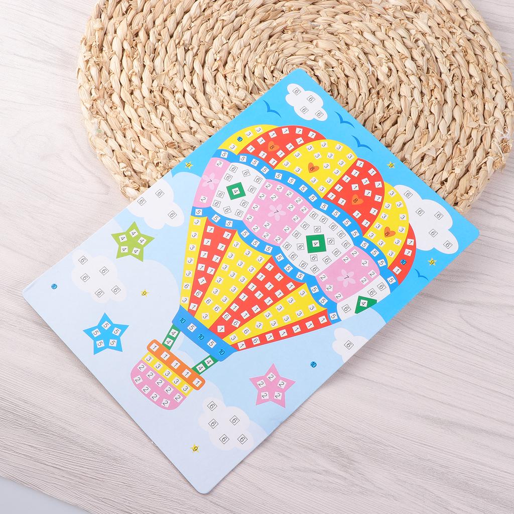 1 Point Sticker MOSAIC 3D DIY Manual Pinup Picture Crafting Stickers ...
