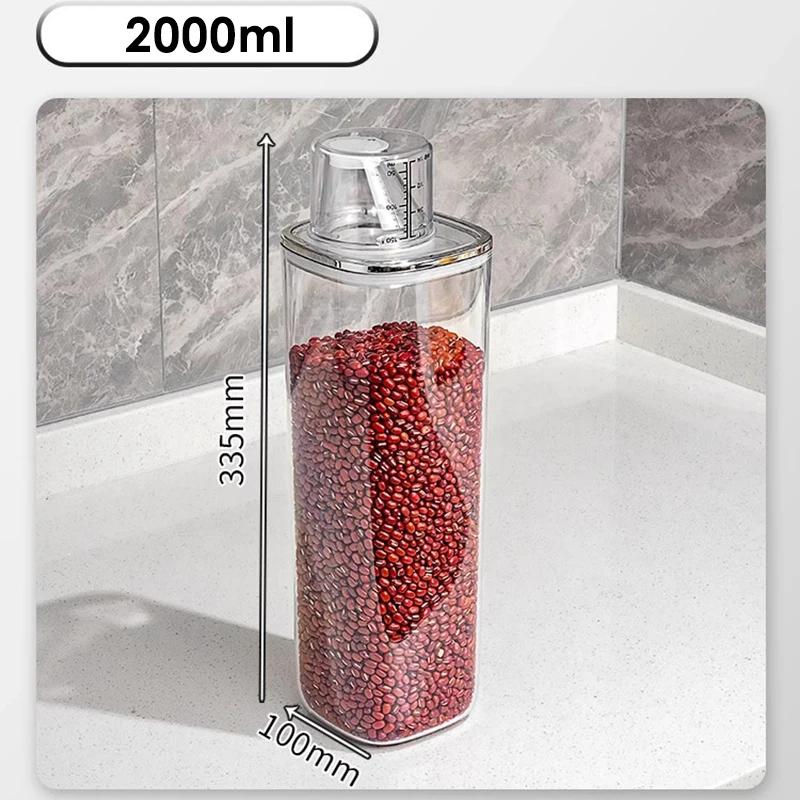 Sealed Jar Food Grade Household Insect Proof Moisture Proof Rice Bucket Flour Dry Goods Storage Grain Miscellaneous Grain Boxes