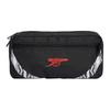 Recycled Material One Shoulder Crossbody Fanny Pack Unisex Black & Red Adidas IZ4388