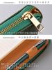 System Zipper Memo Schedule Planner Business Planner V.for.M Planner, Organizer, Notebook, 6-Hole Ring, Pad, Book, Cover, (A5 Size, Brown)