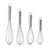 Egg Whisk Balloon Shape Heat-Resistant Stainless Steel DIY Fondant Cake Egg Beater for Kitchen