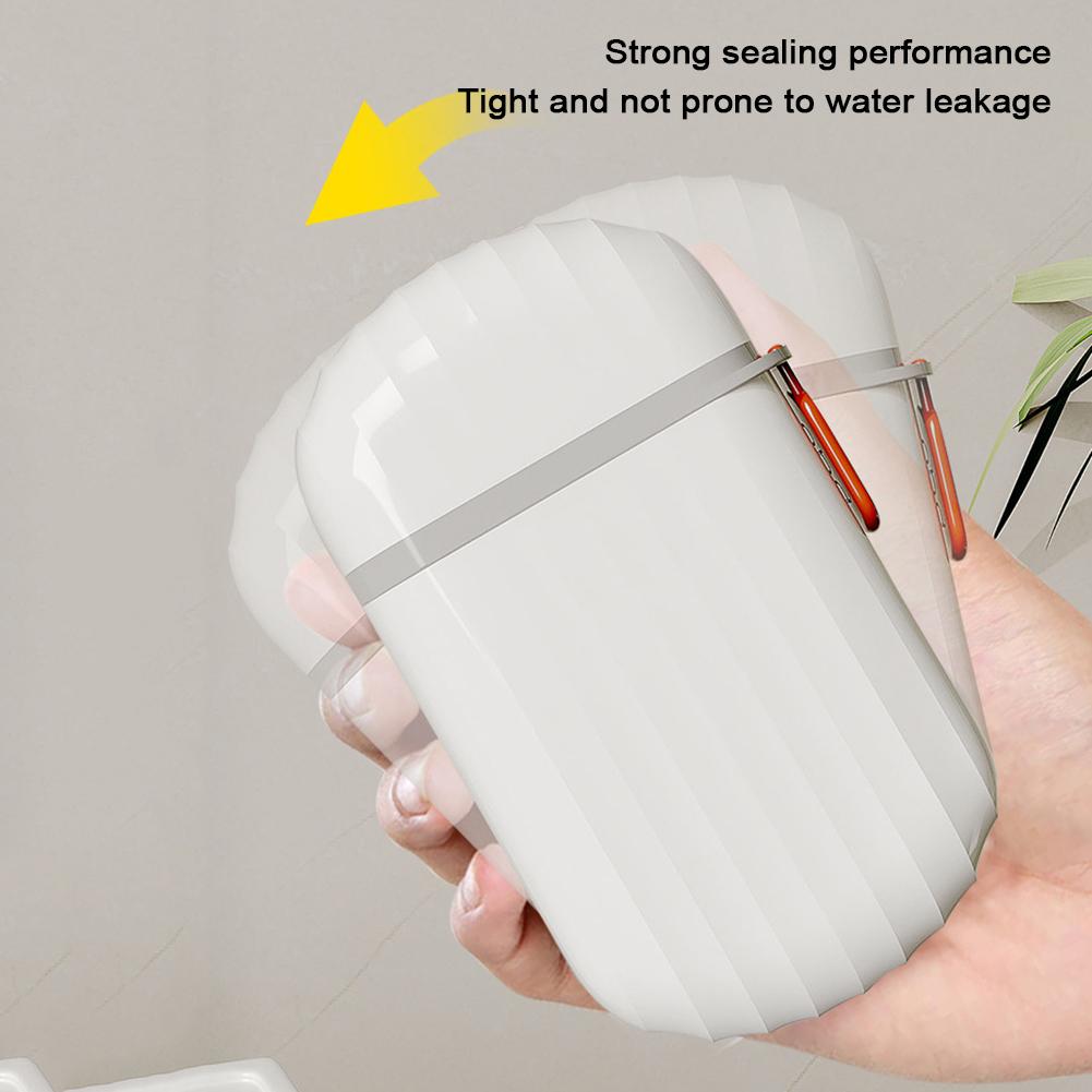 Portable Soap Storage Dish With Lid Universal Sealed Storage Box Waterproof Travel Camping Home Bathroom Storage Soap Box Tray